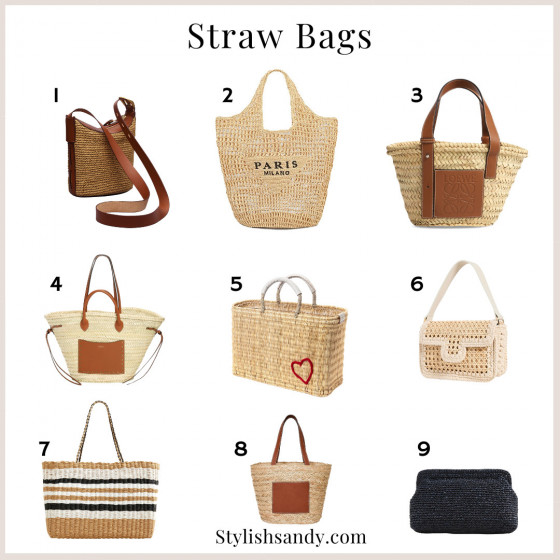 5 Chic Outfit Ideas to Pair with Spring Straw Bags! - Stylish Sandy