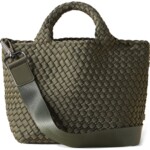 Naghedi St. Barths midi, water-resistant woven tote.