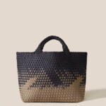 Naghedi St. Barths medium water-resistant ombré woven tote. 