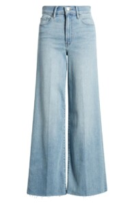 wide-leg jeans