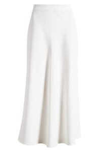 white center seam skirt