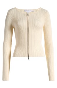 Good american zip-front sweater