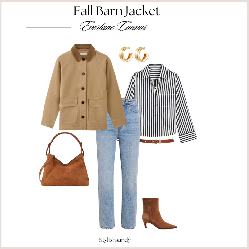 Everlane Barn Jacket outfit