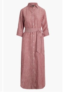 Ralph Lauren linen shirt dress