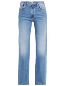 Mother kick it relaxed straight jeans