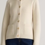 quince structured cardigan
