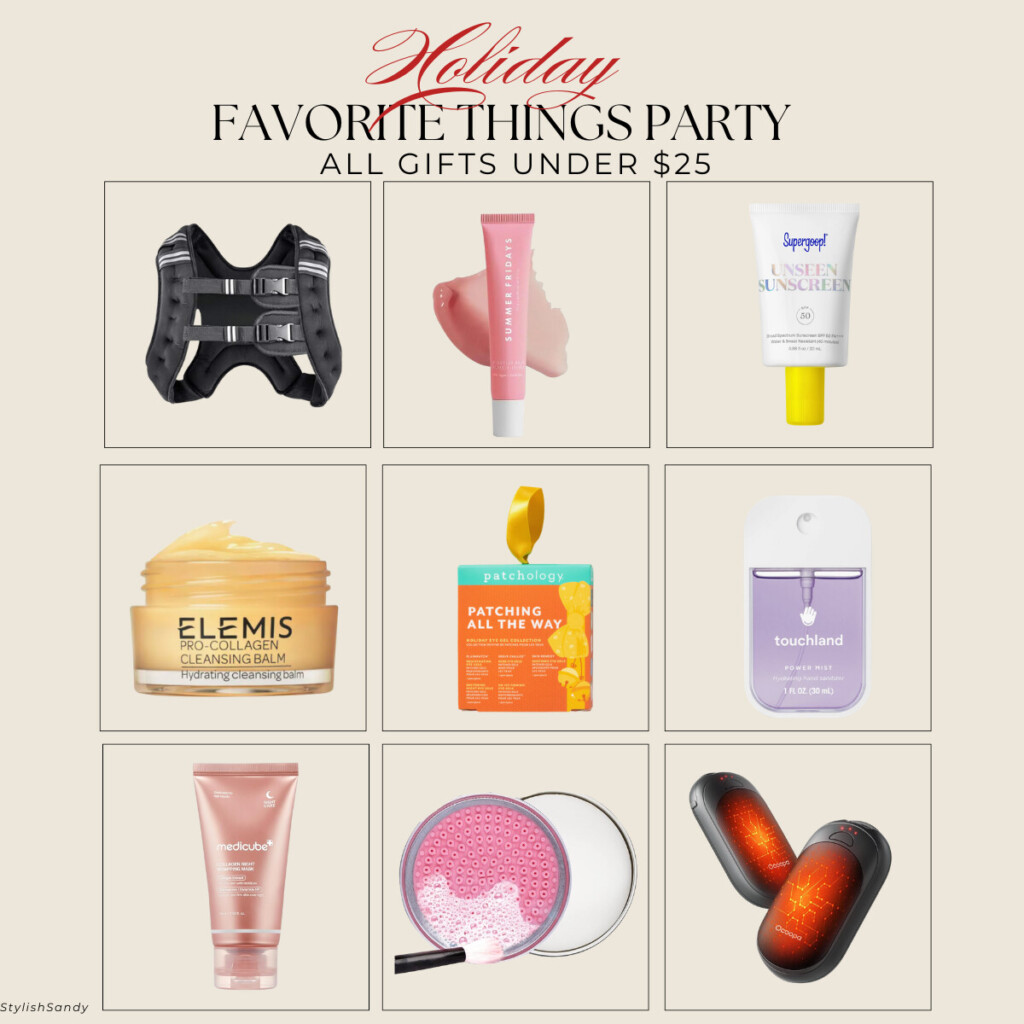9 favorite things gifts under $25