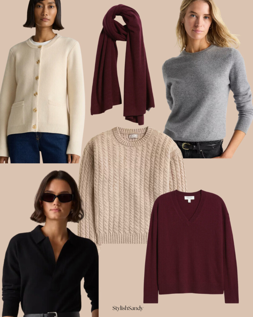 favorite easy cashmere sweaters