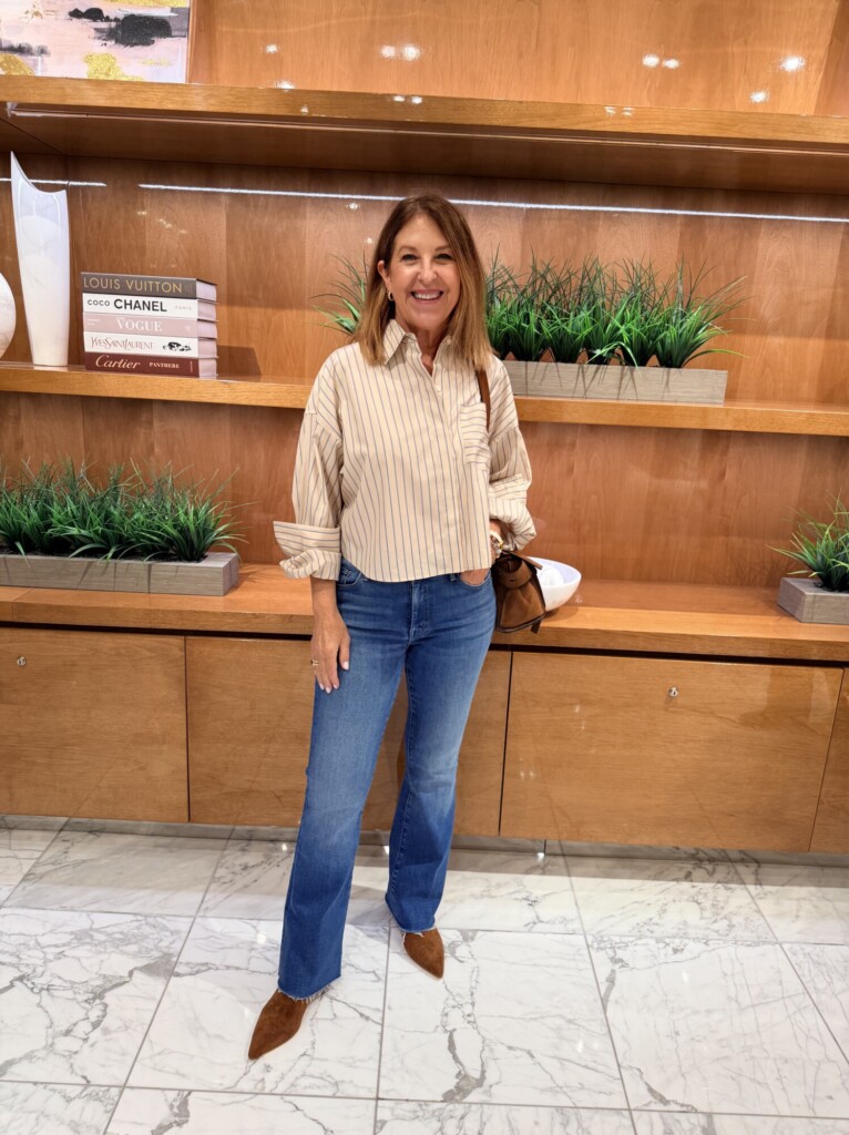 Nordstrom Anniversary Sale Mother Lil Kick it and Rag & Bone top