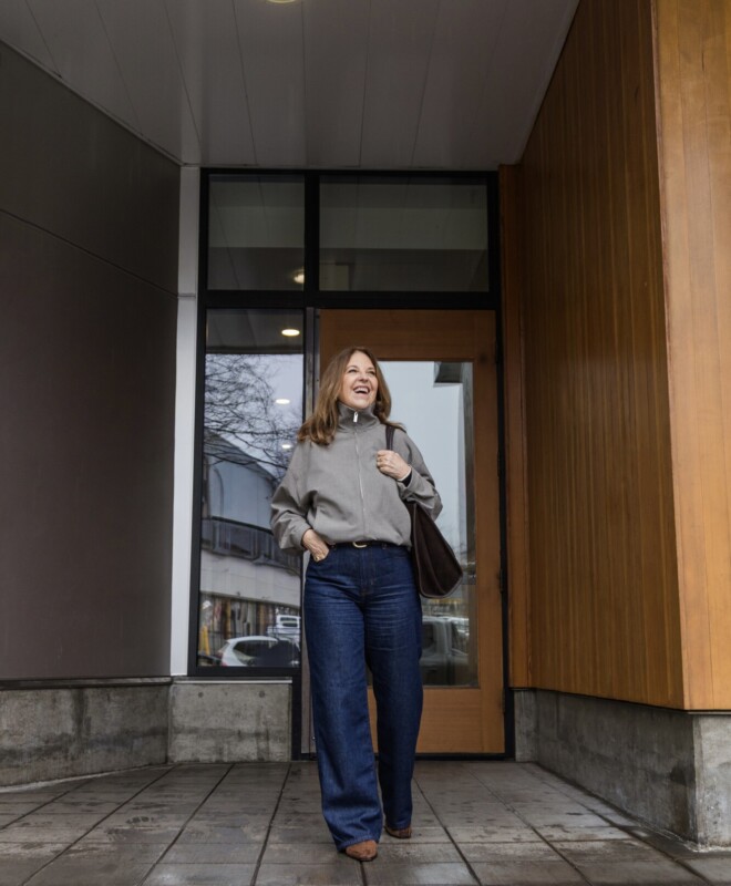 dark wash jeans for fall